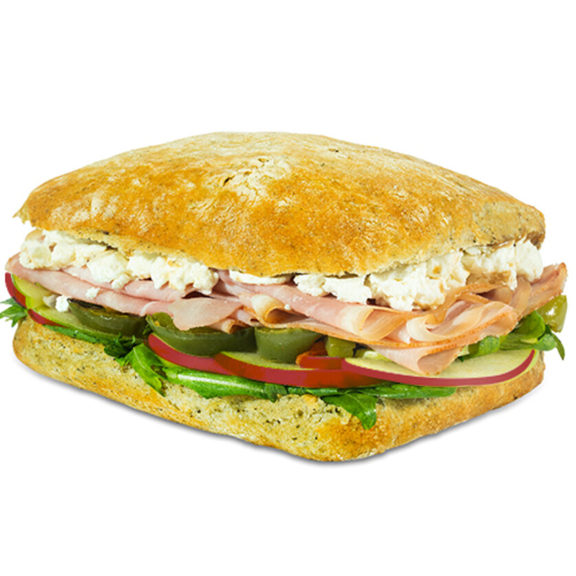 Ciabattas de carnes frías